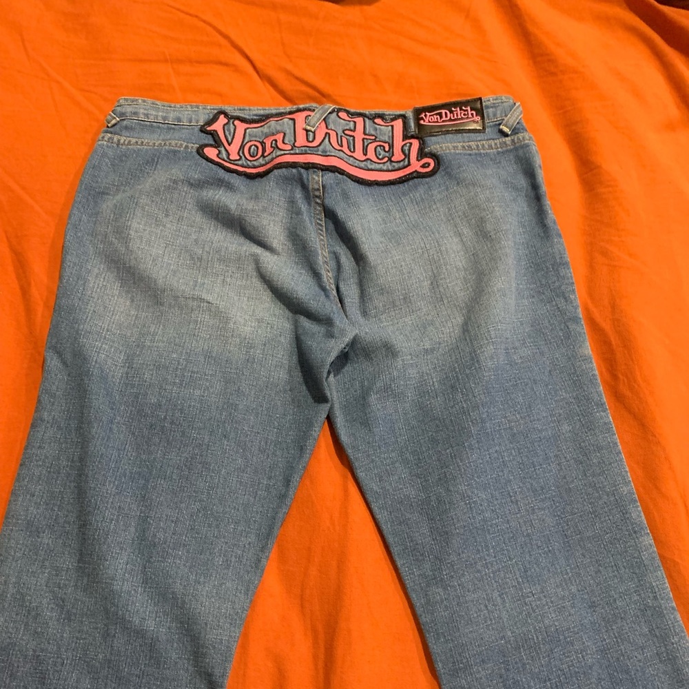 original von dutch straight legged jeans